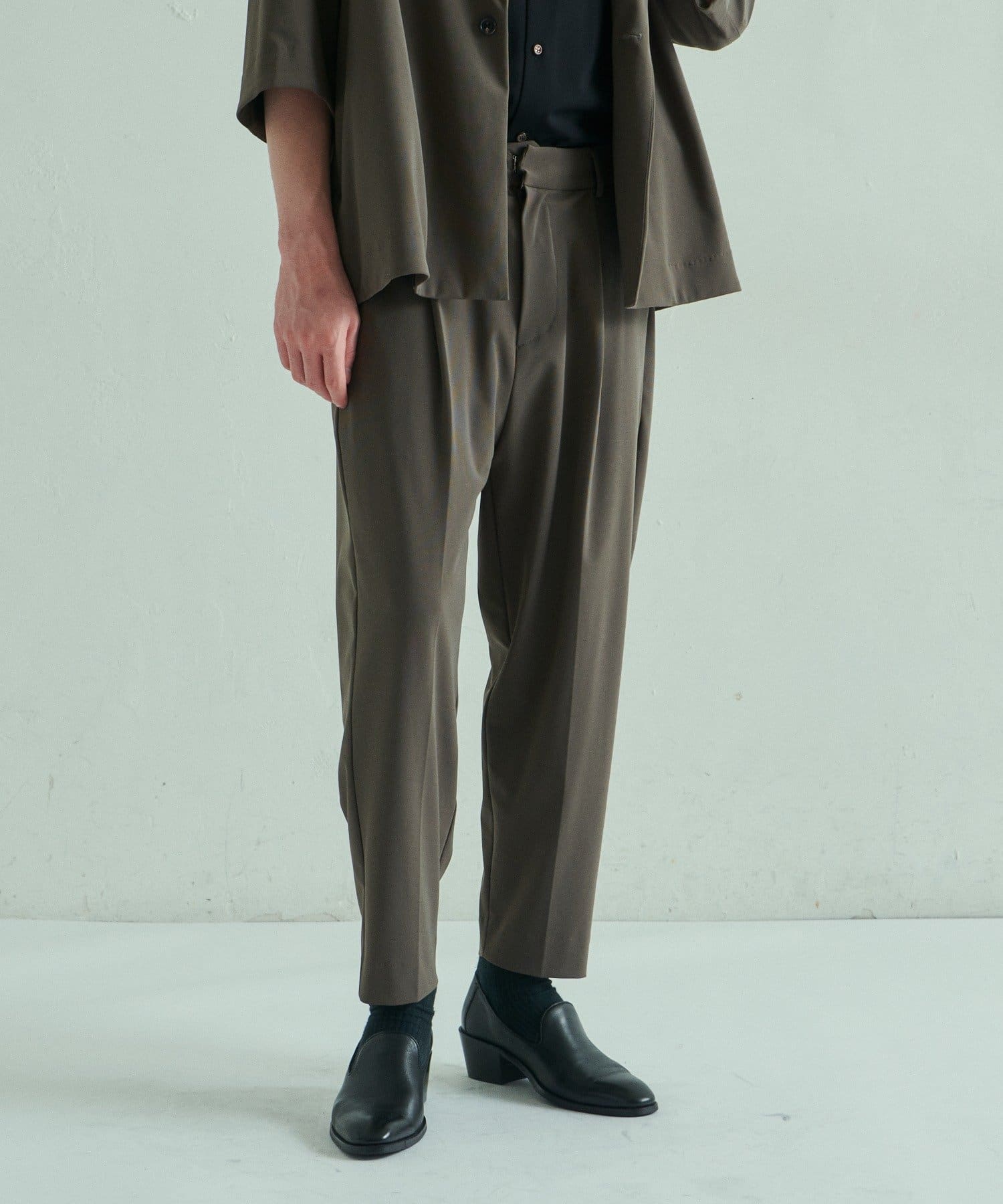 トリコットアンクルカットテーパードパンツ Lui S ルイス メンズ Pal Closet パルクローゼット パルグループ公式ファッション通販サイト