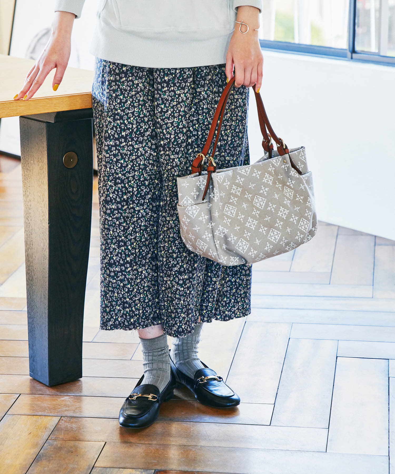 コットンジャガードトートバッグs Ce 851 Russet ラシット レディース Pal Closet パルクローゼット パルグループ公式ファッション通販サイト