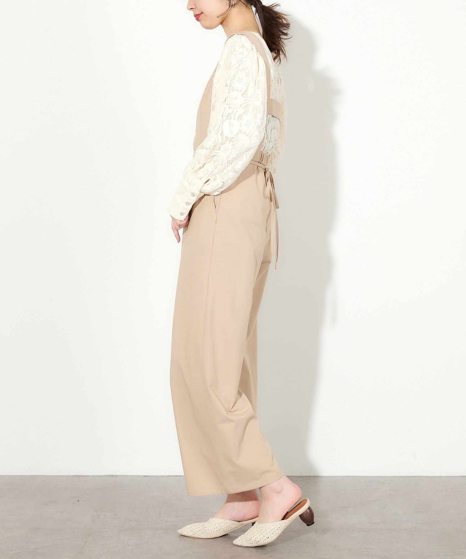 ちょっとモードな大人のサロペ | natural couture(ナチュラル