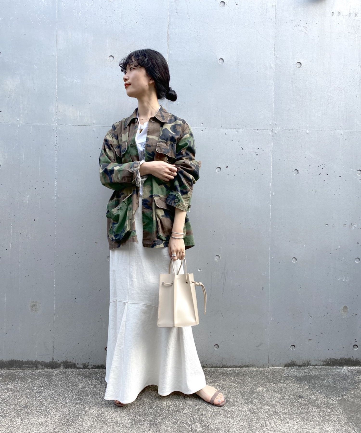 Yahki ヤーキ ダブルフェイス巾着バッグ Shenery シーナリー レディース Pal Closet パルクローゼット パルグループ公式ファッション通販サイト