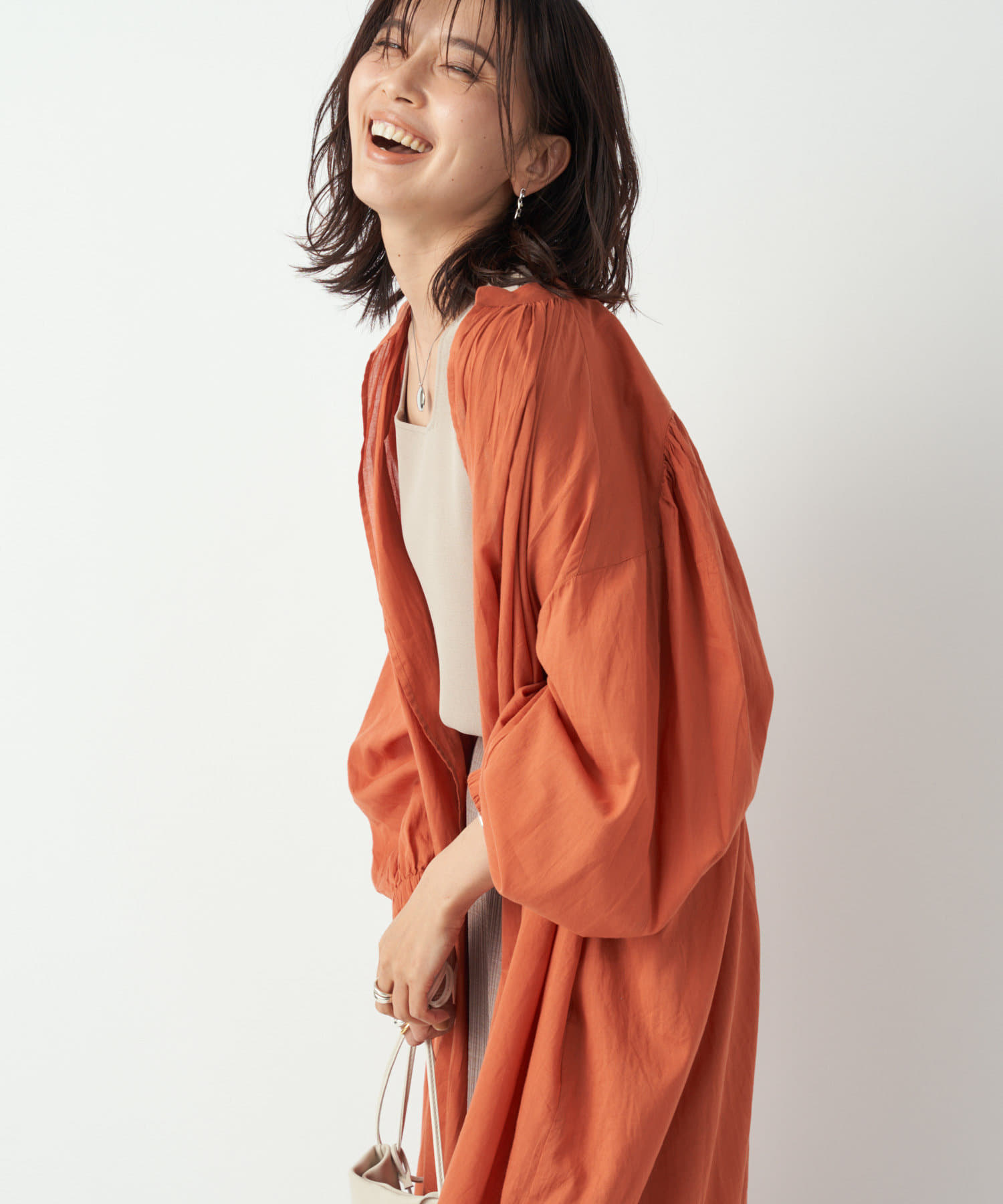 女性らしく大人な装いに ボイルカーブスリーブガウンワンピース Rive Droite リヴドロワ レディース Pal Closet パルクローゼット パルグループ公式ファッション通販サイト