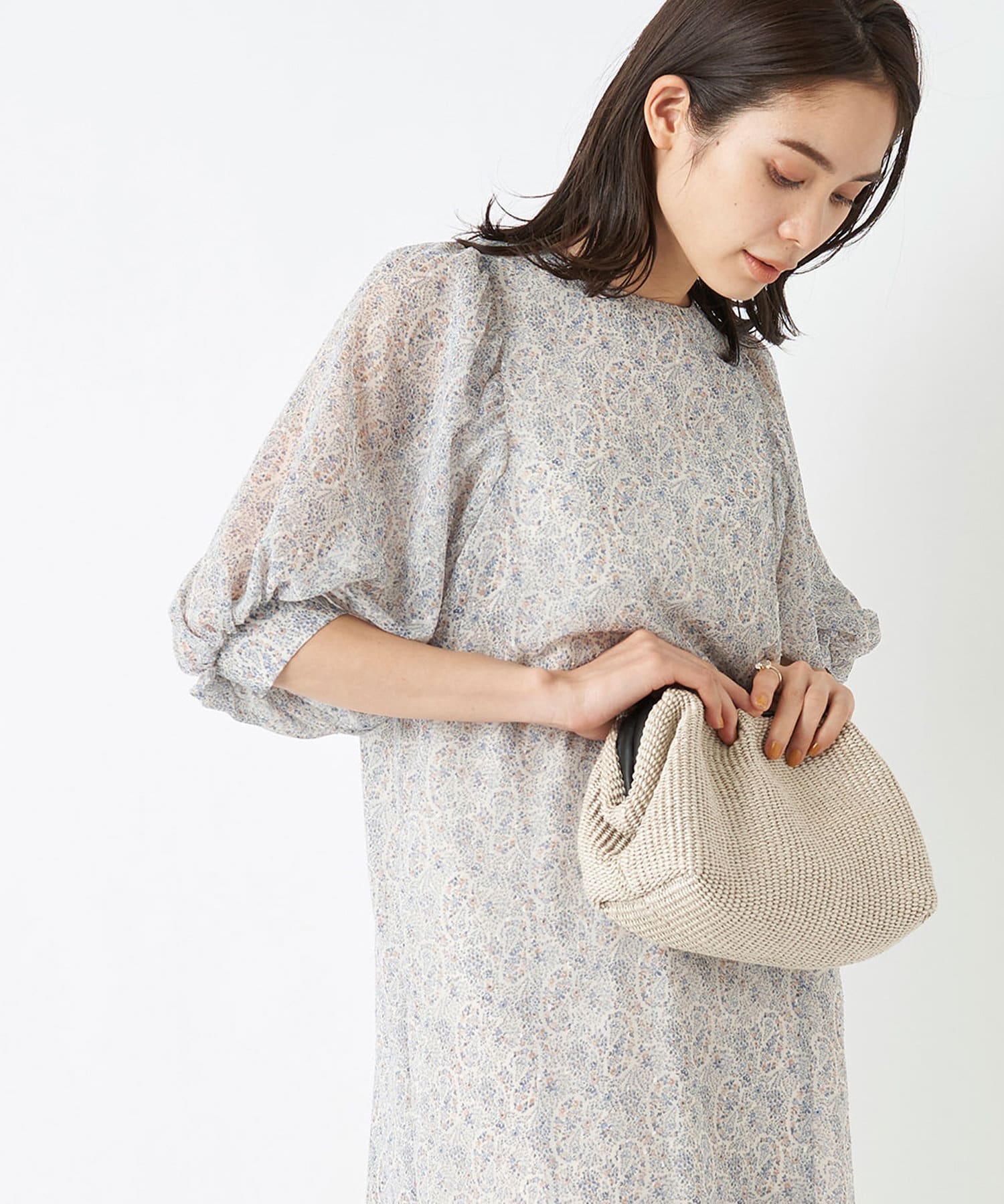 予約 洗える シフォンカットドビーペイズリーワンピース La Boutique Bonbon ラブティックボンボン レディース Pal Closet パルクローゼット パルグループ公式ファッション通販サイト