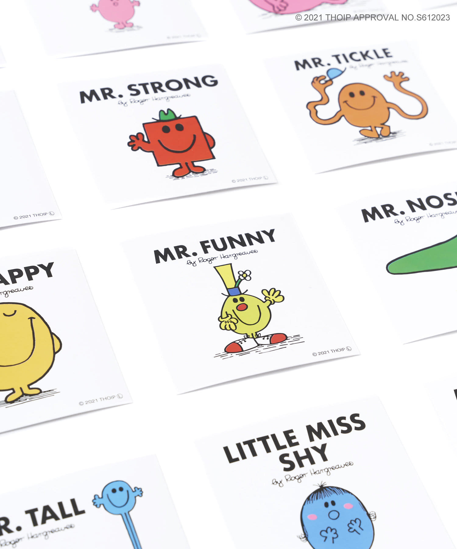 Mr Men Little Miss ステッカー枚セット Asoko アソコ ライフスタイル Pal Closet パルクローゼット パルグループ公式ファッション通販サイト