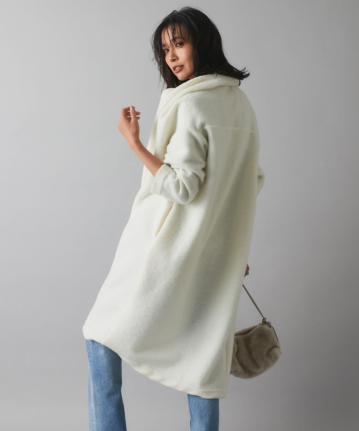 大人の優雅さを引き出す イタリアンスライバーガウンコート Rive Droite リヴドロワ レディース Pal Closet パルクローゼット パルグループ公式ファッション通販サイト