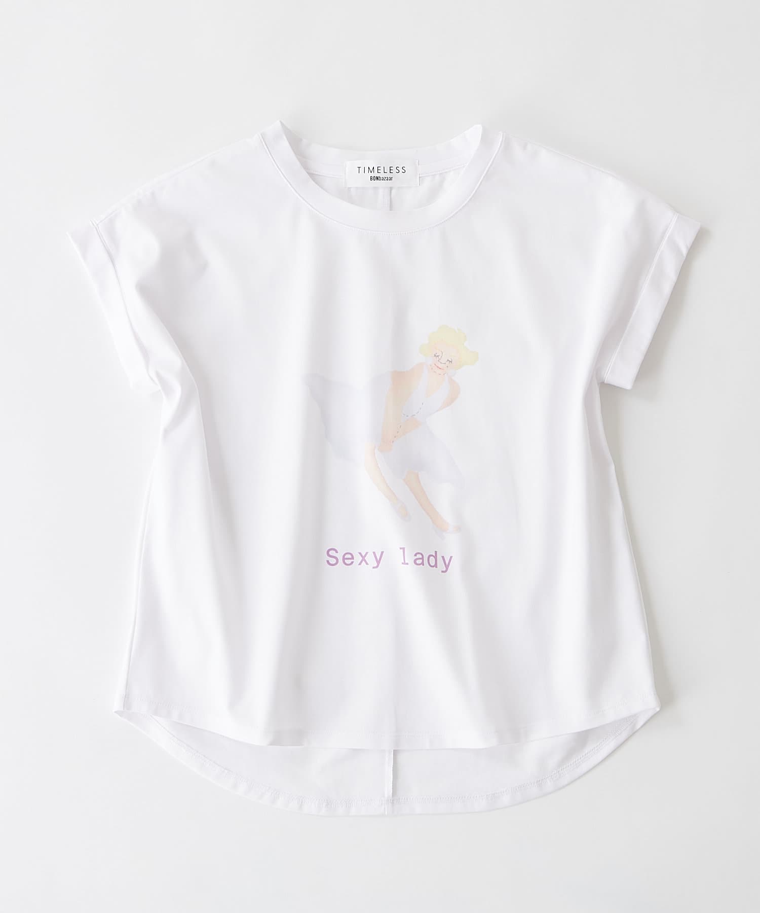 長谷川 有里 S キャラクター Tシャツ Sexy Lady Bonbazaar ボンバザール レディース Pal Closet パルクローゼット パルグループ公式ファッション通販サイト