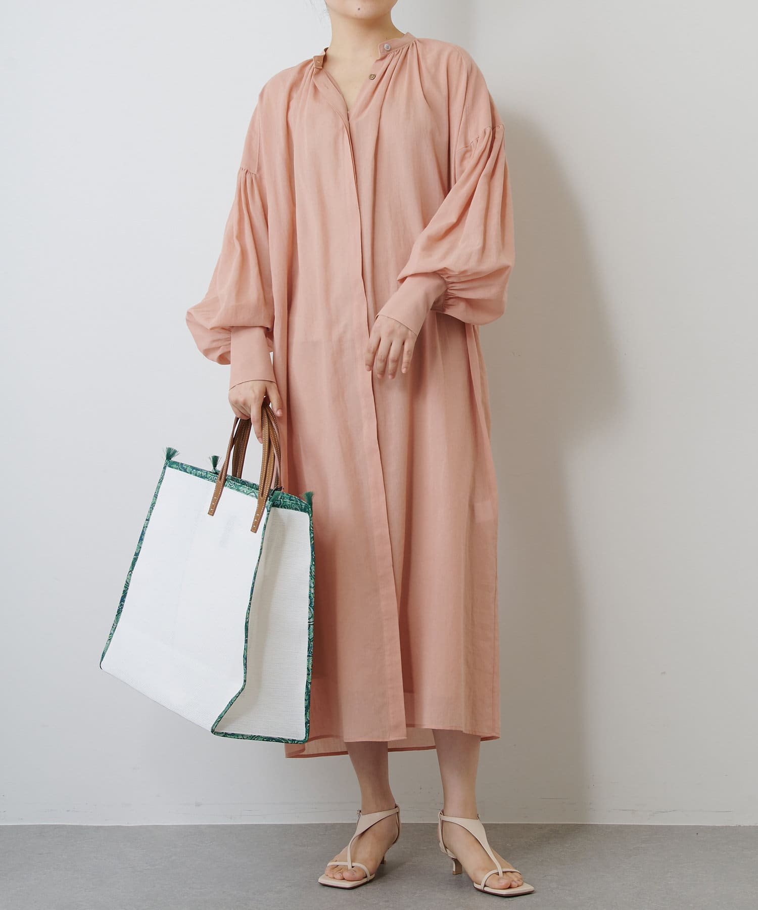 充実の品 ウィムガゼット コットンシフォンワンピース ワンピース