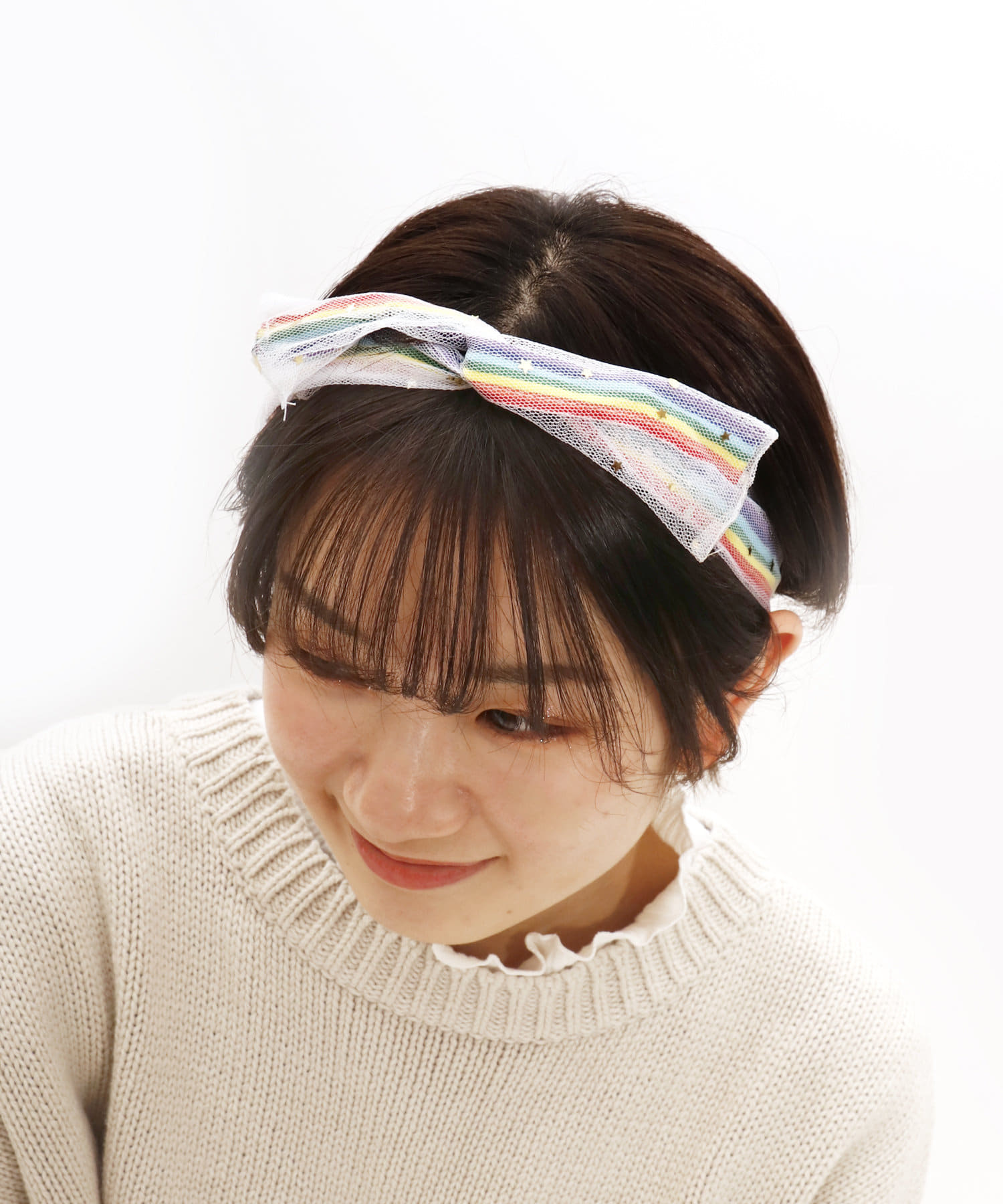 Asoko レインボーワイヤーヘアバンド 3coins スリーコインズ レディース Pal Closet パルクローゼット パルグループ公式ファッション通販サイト