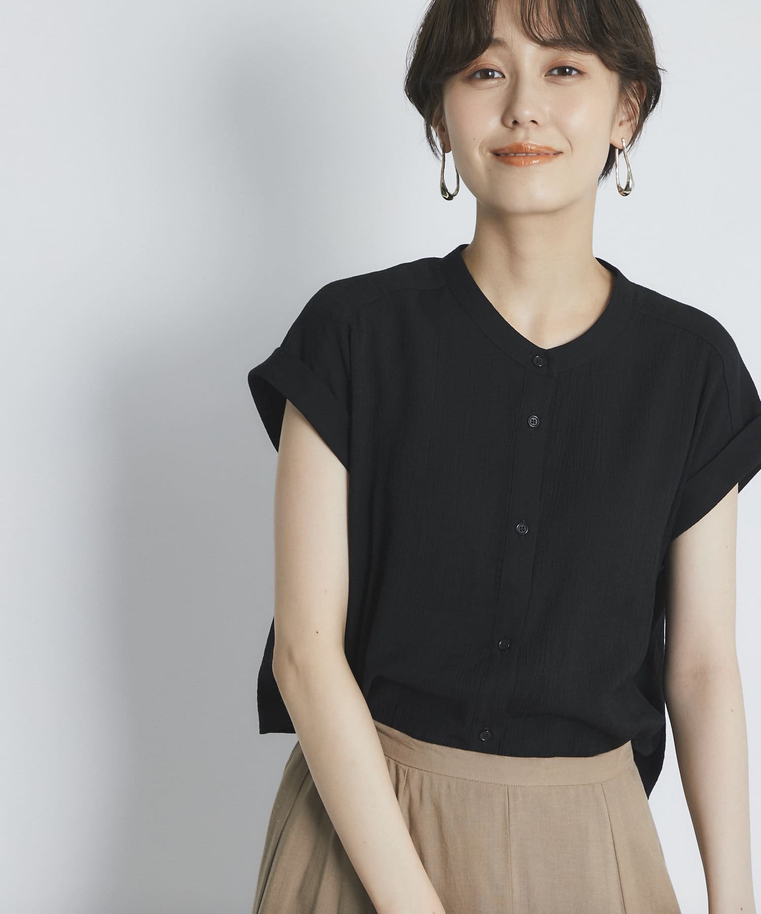 un dix cors(アンディコール) ここでしか手に入らない！【WEB限定】バックフリルブラウス