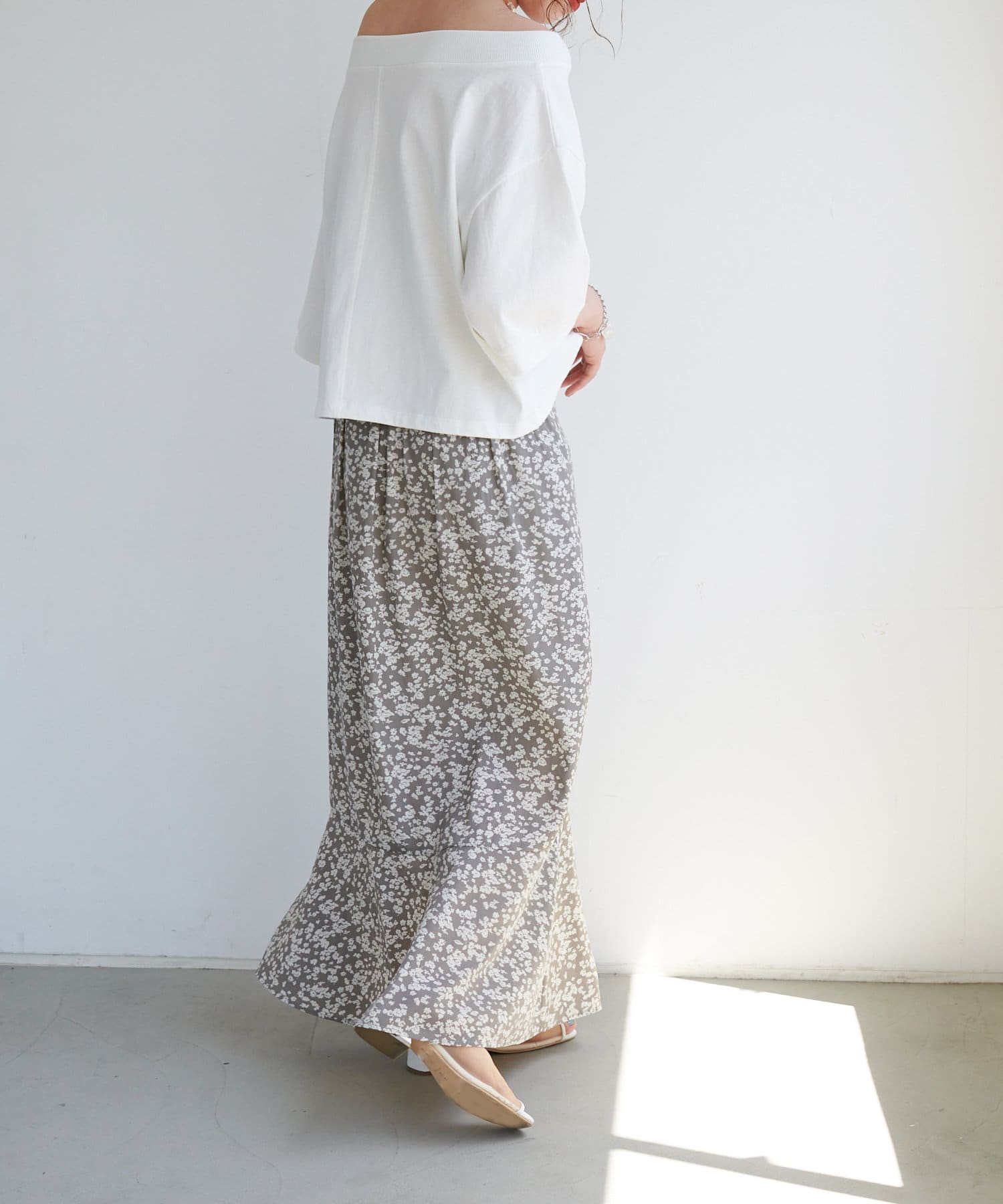 花柄マーメイドスカート Discoat ディスコート レディース Pal Closet パルクローゼット パルグループ公式ファッション通販サイト