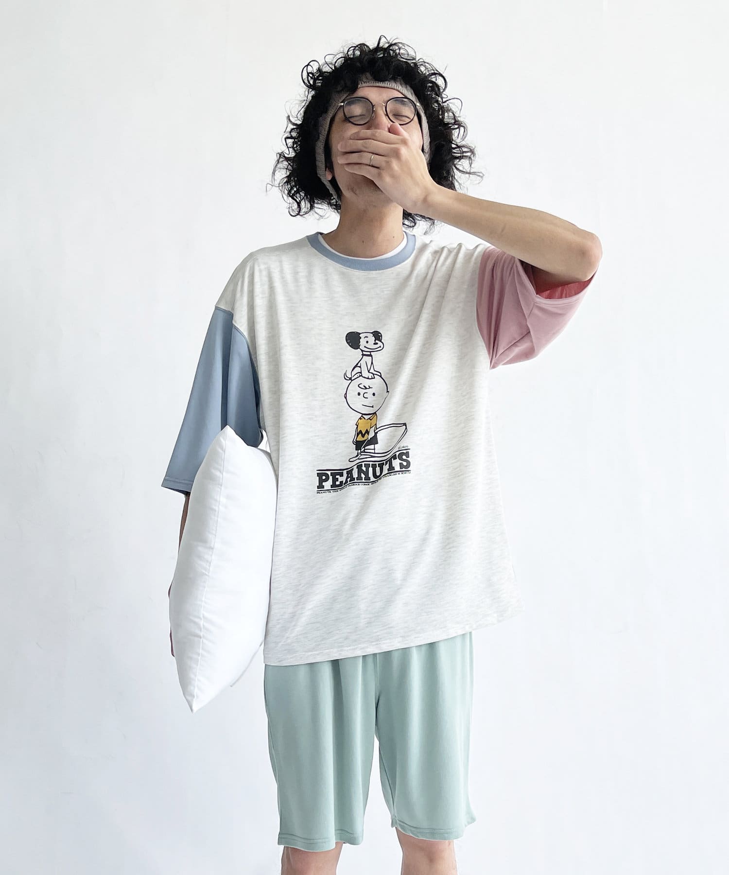 【WEB限定】PEANUTS / ピーナッツ ルームウェア セットアップ