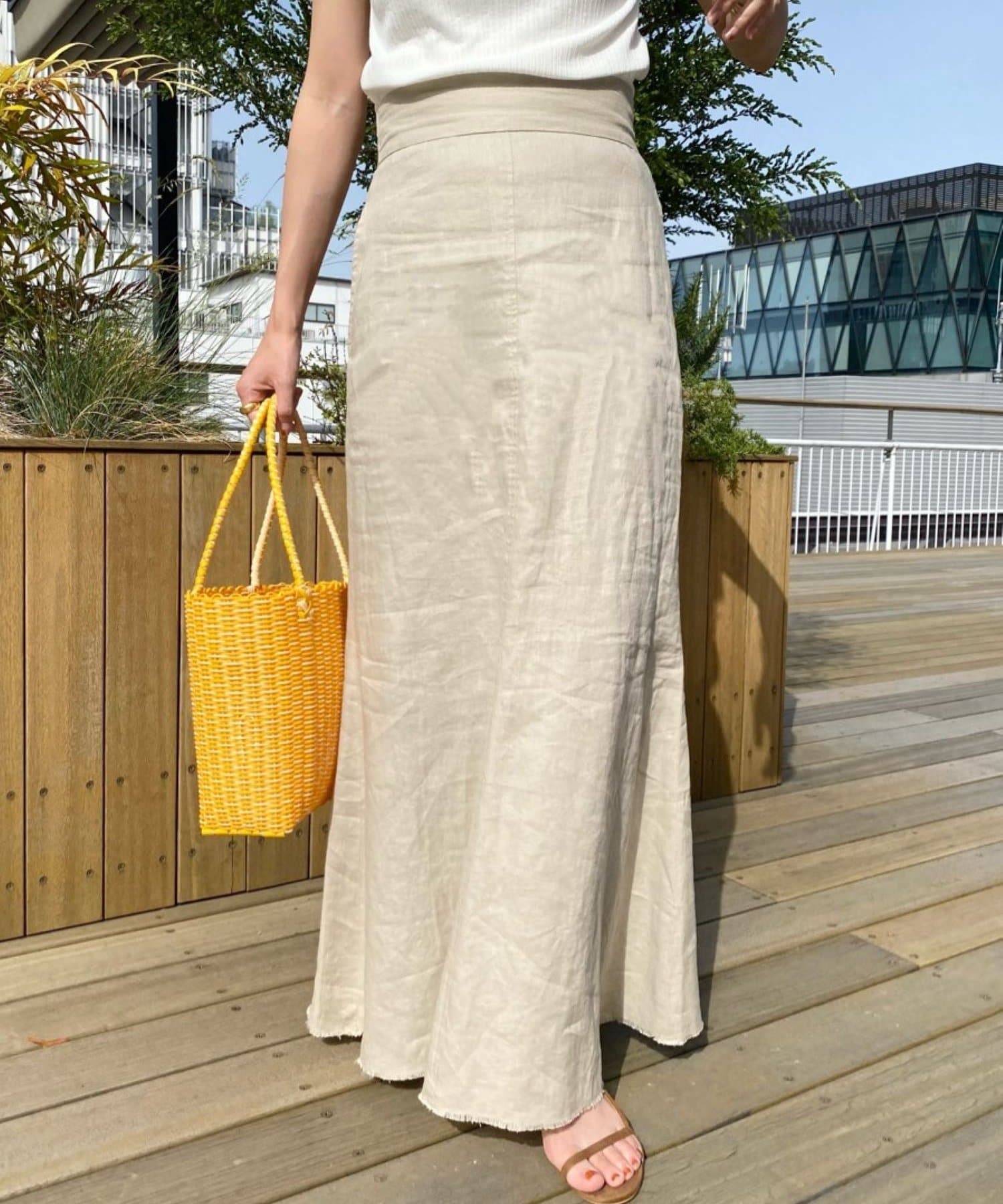 梅田店】大人気！リネンマーメイドスカート！ - SHENERY(シーナリー  