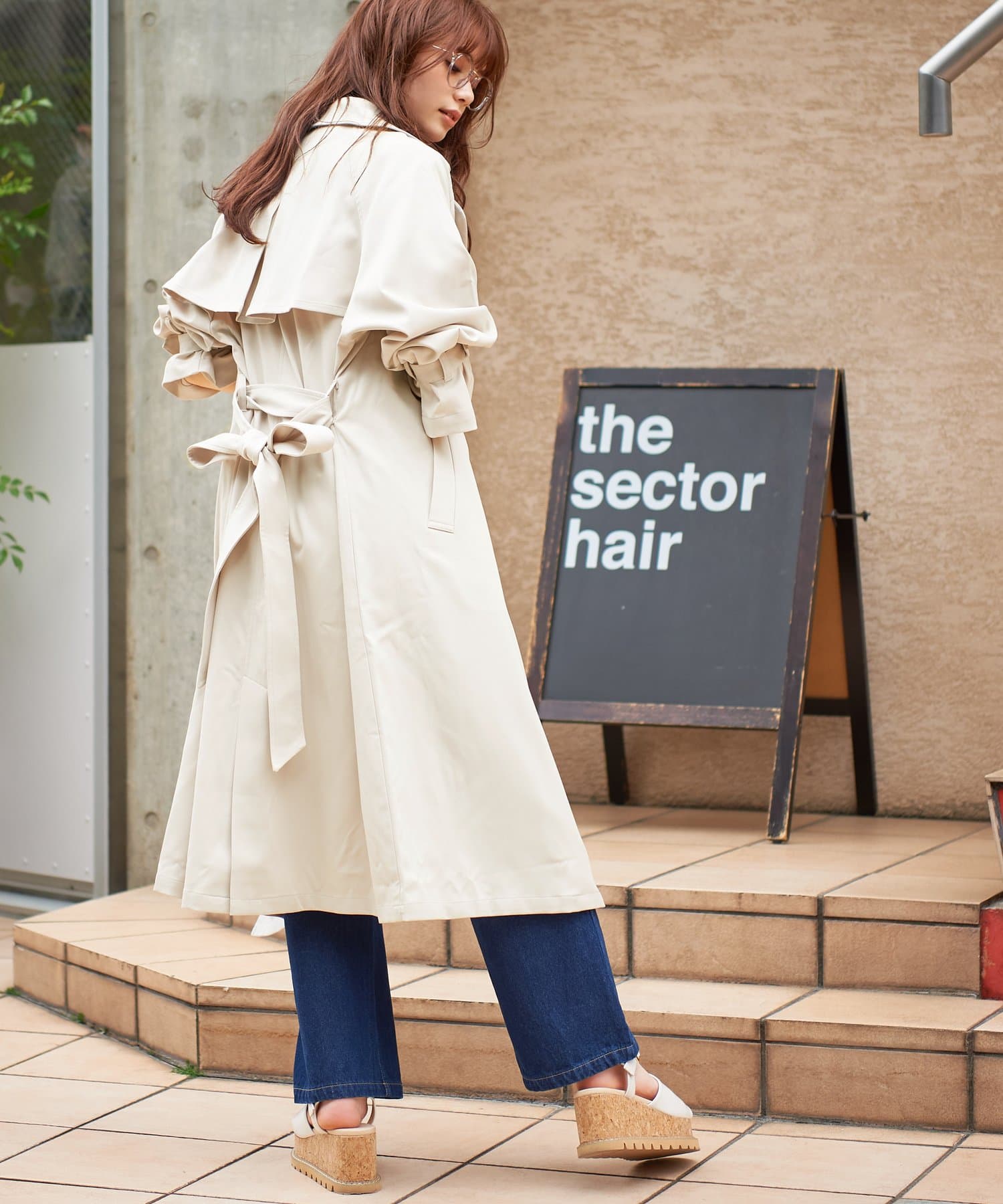 ゆるトレンチコート Olive Des Olive オリーブ デ オリーブ レディース Pal Closet パルクローゼット パルグループ公式ファッション通販サイト
