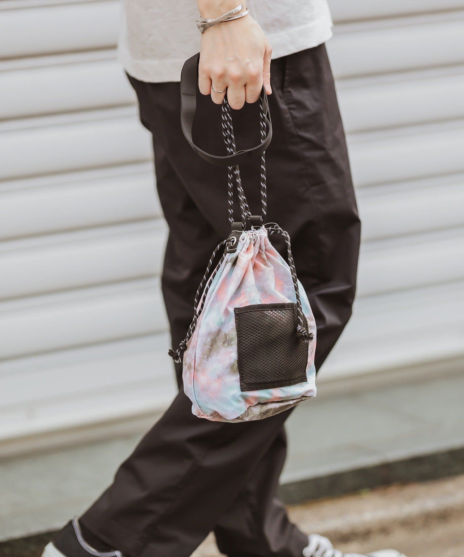 タイダイナイロン巾着バッグ Ciaopanic Typy チャオパニックティピー メンズ Pal Closet パルクローゼット パルグループ公式ファッション通販サイト