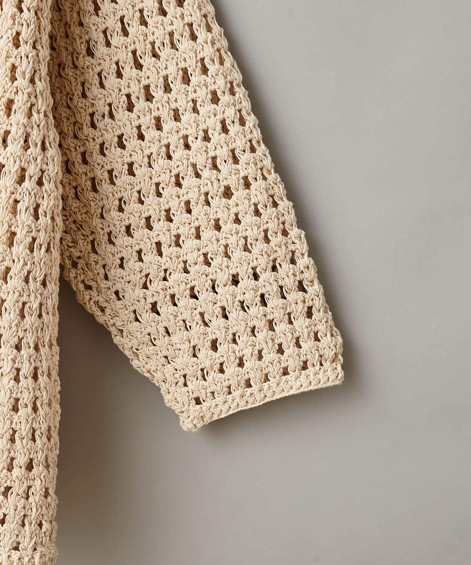 Niche ニッチ Crochet L S Tee かぎ針編みニット Ciaopanic チャオパニック メンズ Pal Closet パルクローゼット パルグループ公式ファッション通販サイト