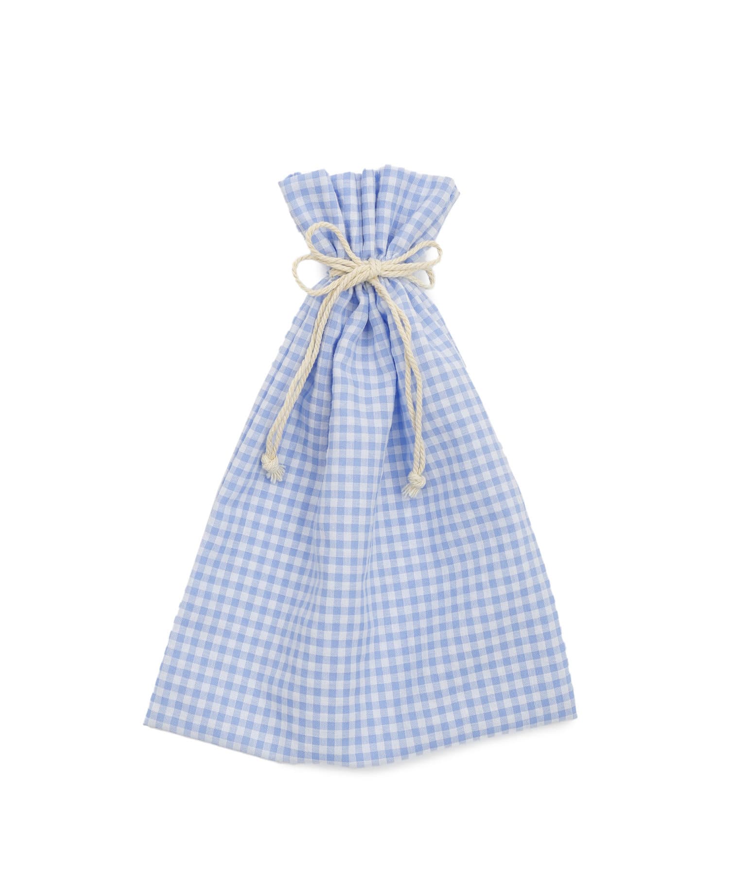 Web限定 ギンガムチェック巾着ポーチl Lattice ラティス レディース Pal Closet パルクローゼット パルグループ公式ファッション通販サイト