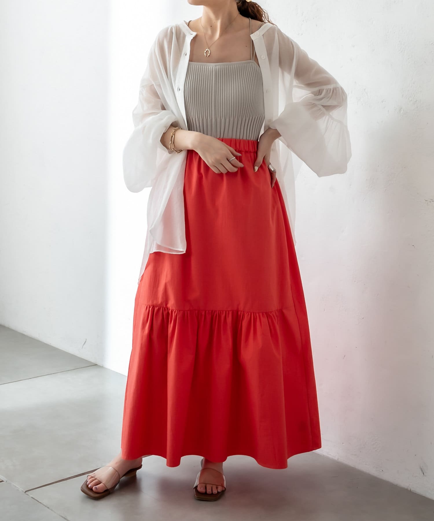 シアーラグランボリュームシャツ Mystic ミスティック レディース Pal Closet パルクローゼット パルグループ公式ファッション通販サイト