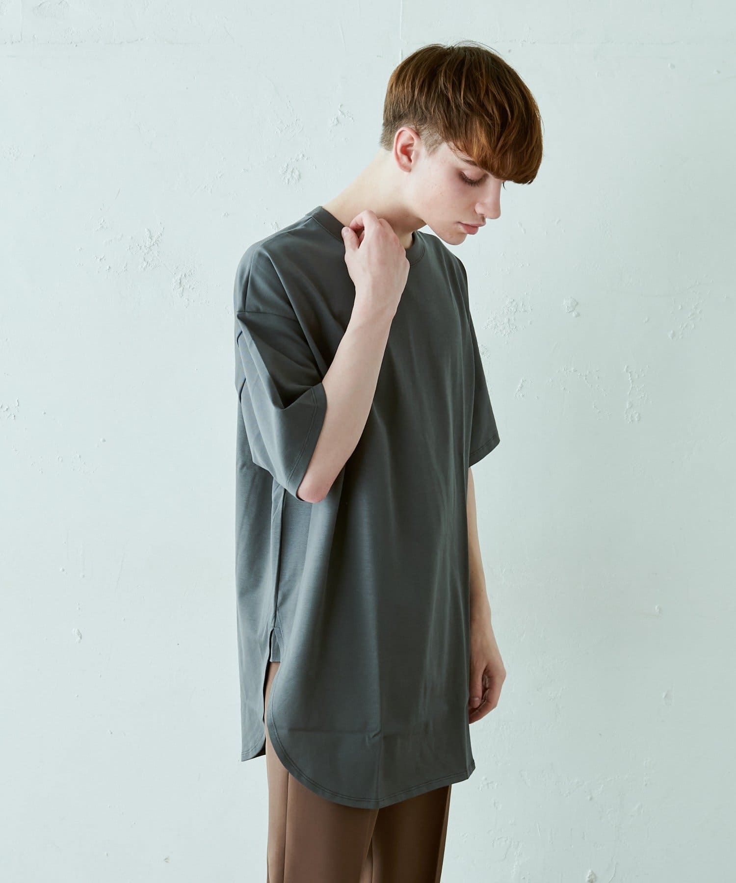 ウルティマ ロングテール 半袖カットソー Lui S ルイス メンズ Pal Closet パルクローゼット パルグループ公式ファッション通販サイト