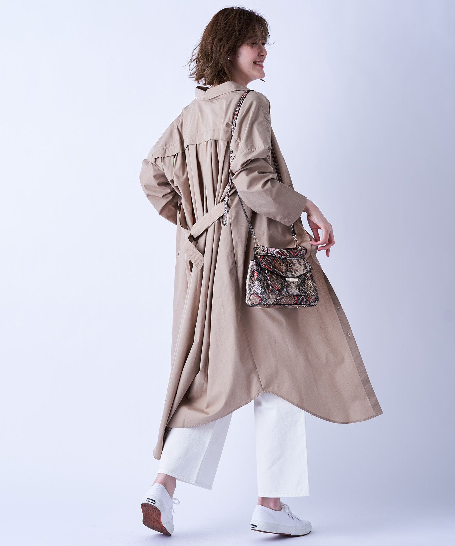 上品な大人カジュアル 手洗い可 ソフトタイプライターシャツワンピース Outlet Premium アウトレット プレミアム レディース Pal Closet パルクローゼット パルグループ公式ファッション通販サイト