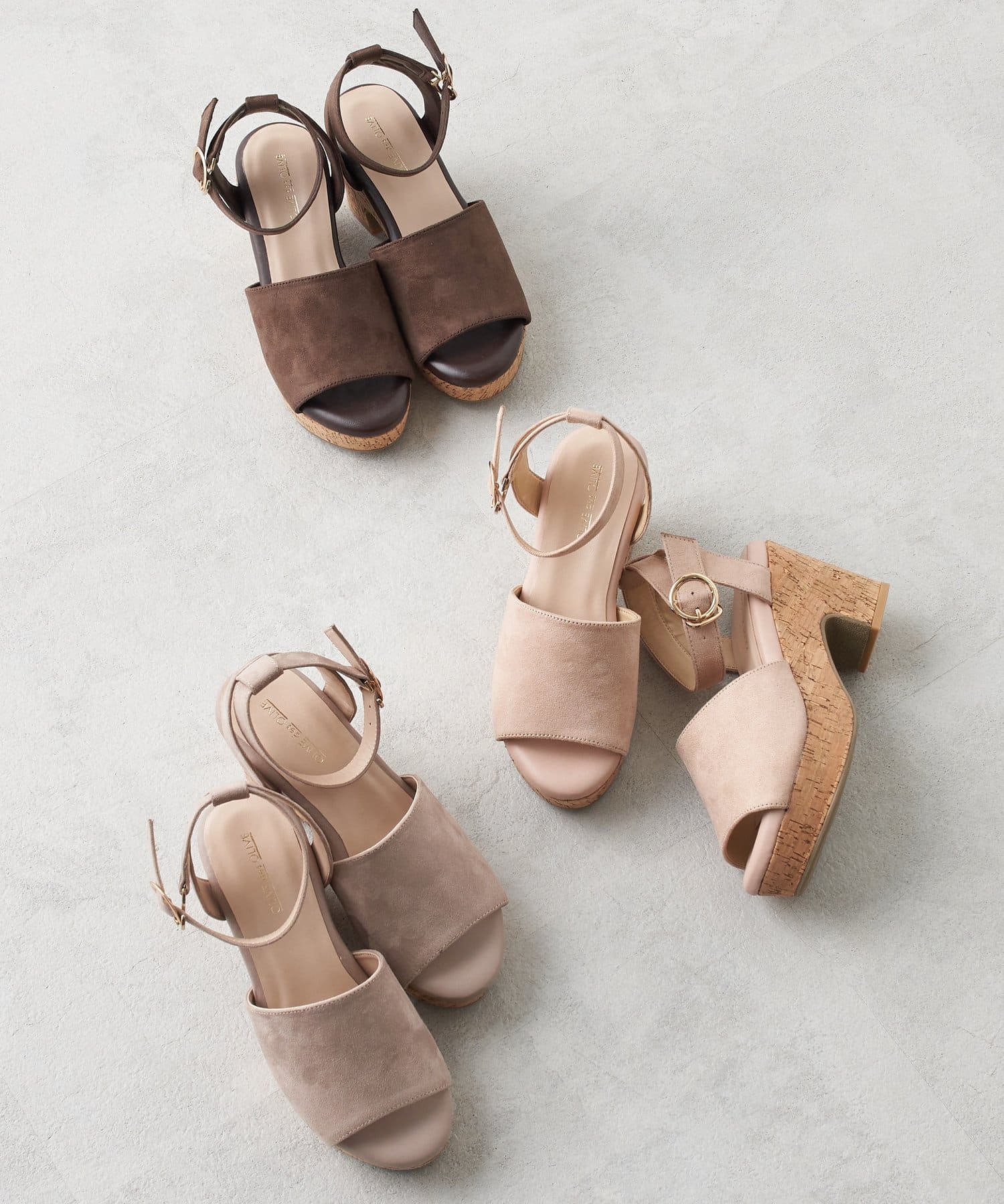 コルクウェッジサンダル Olive Des Olive オリーブ デ オリーブ レディース Pal Closet パルクローゼット パルグループ公式ファッション通販サイト