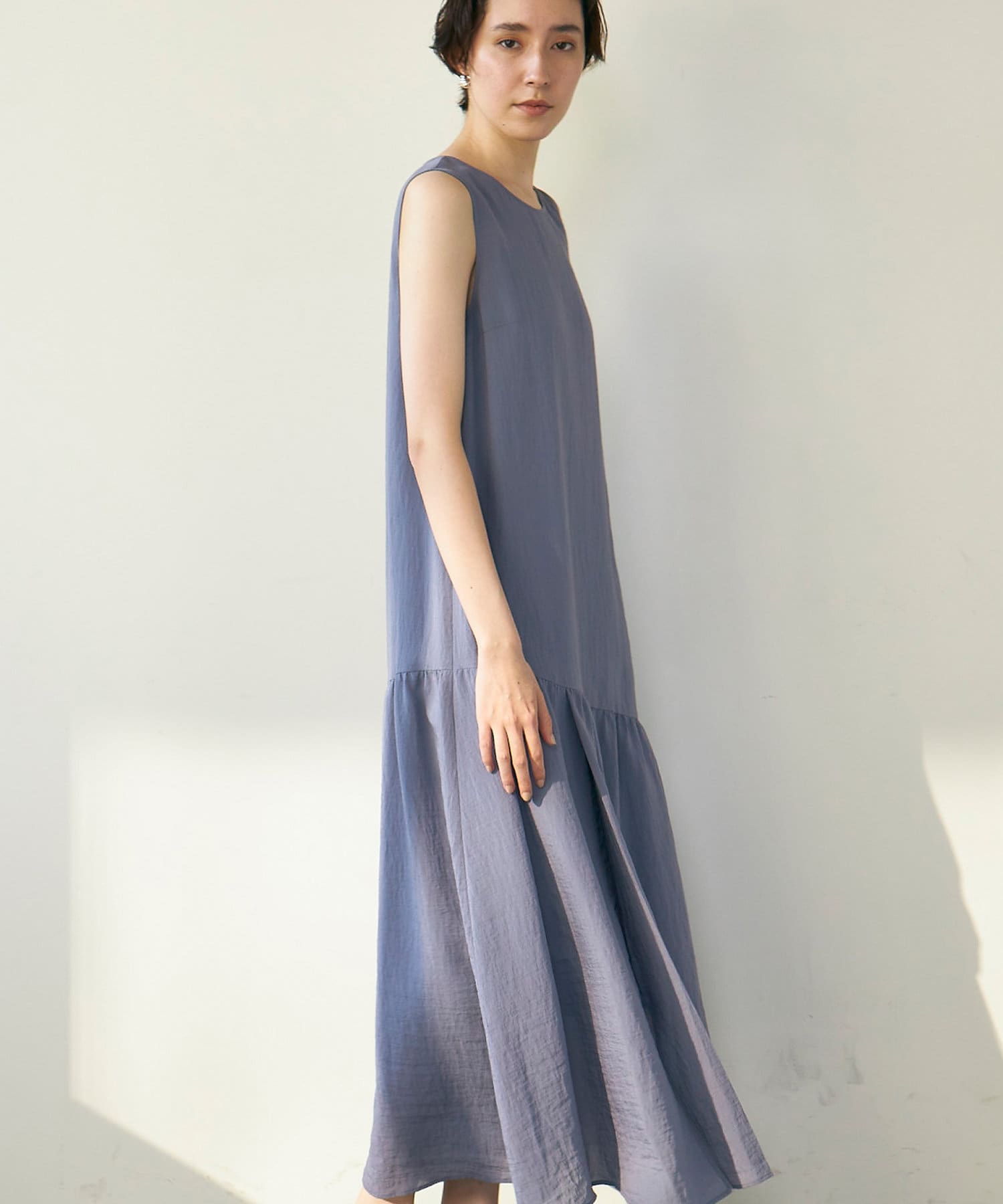 ノースリーブ切替フレアワンピース Gallardagalante ガリャルダガランテ レディース Pal Closet パルクローゼット パルグループ公式ファッション通販サイト