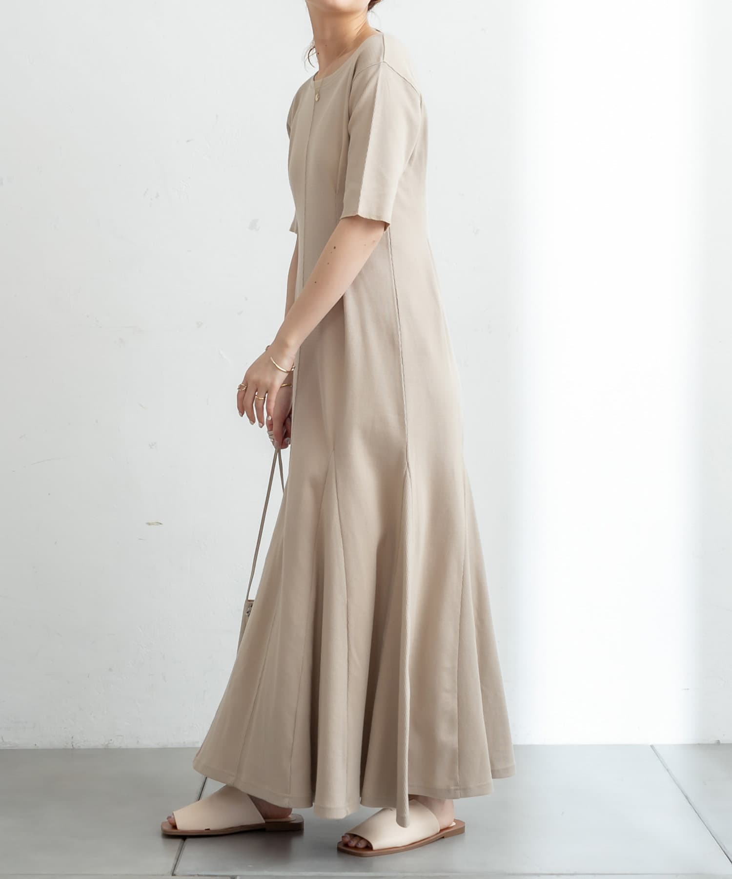 ワッフルフレアワンピース Mystic ミスティック レディース Pal Closet パルクローゼット パルグループ公式ファッション通販 サイト