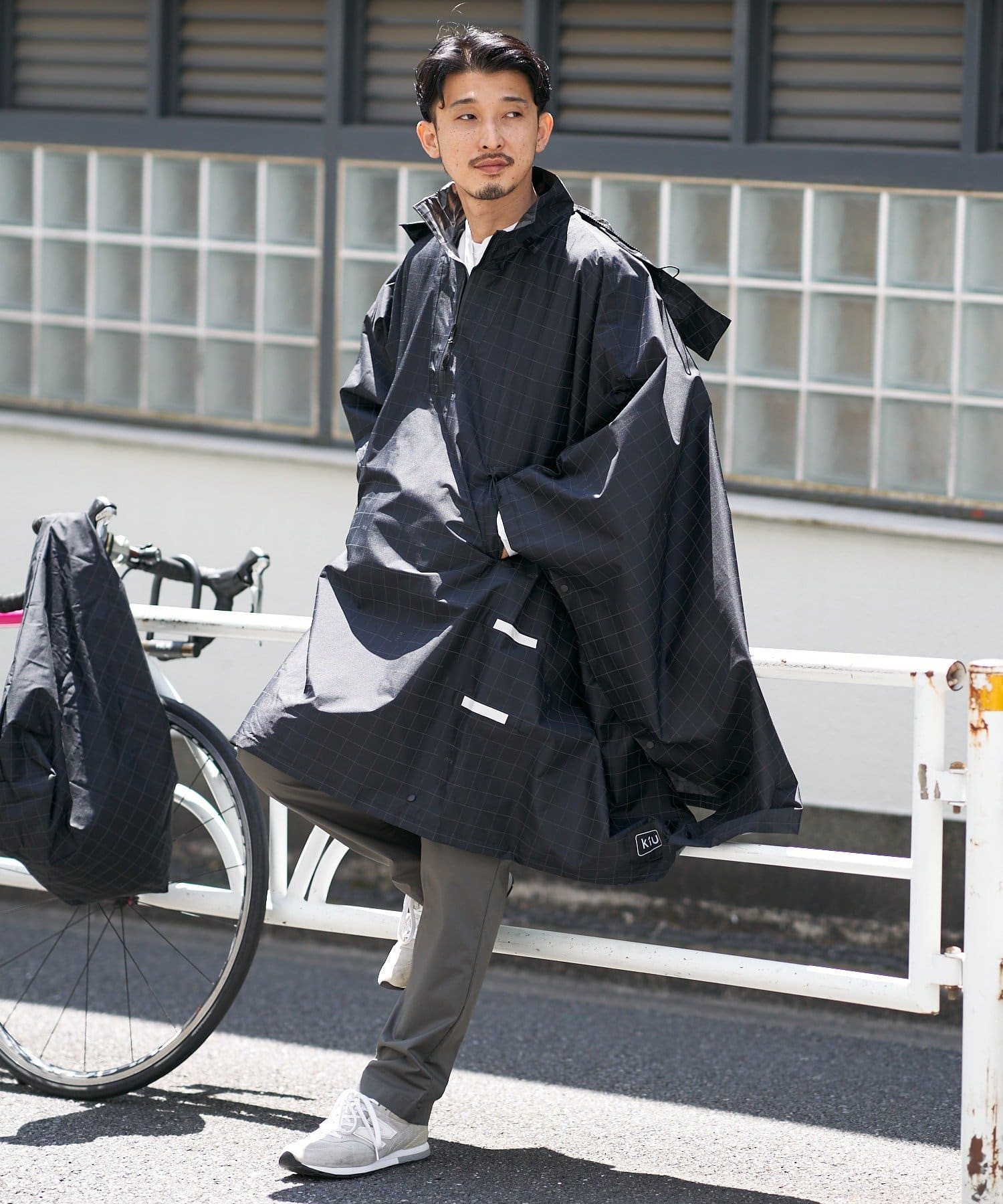 KiU/キウ】BICYCLE PONCHO TYPE.A  CIAOPANIC TYPY(チャオパニック 