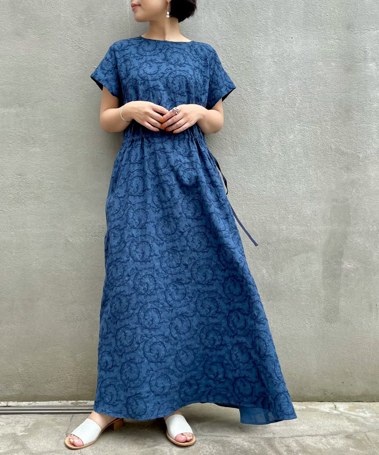 花刺繍ロングワンピース Beardsley ビアズリー レディース Pal Closet パルクローゼット パルグループ公式ファッション通販サイト