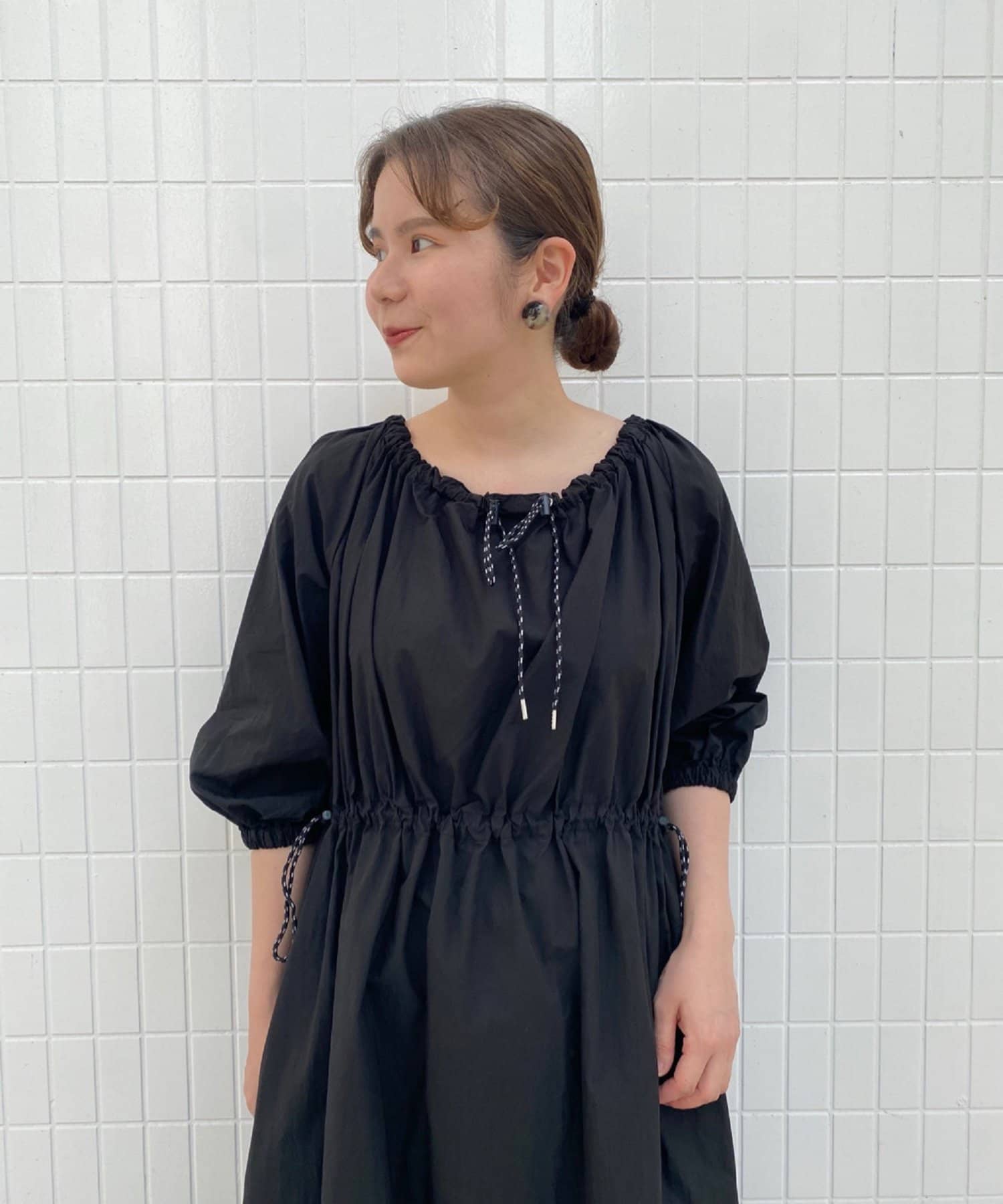 ギャザーワンピース Beardsley ビアズリー レディース Pal Closet パルクローゼット パルグループ公式ファッション通販サイト