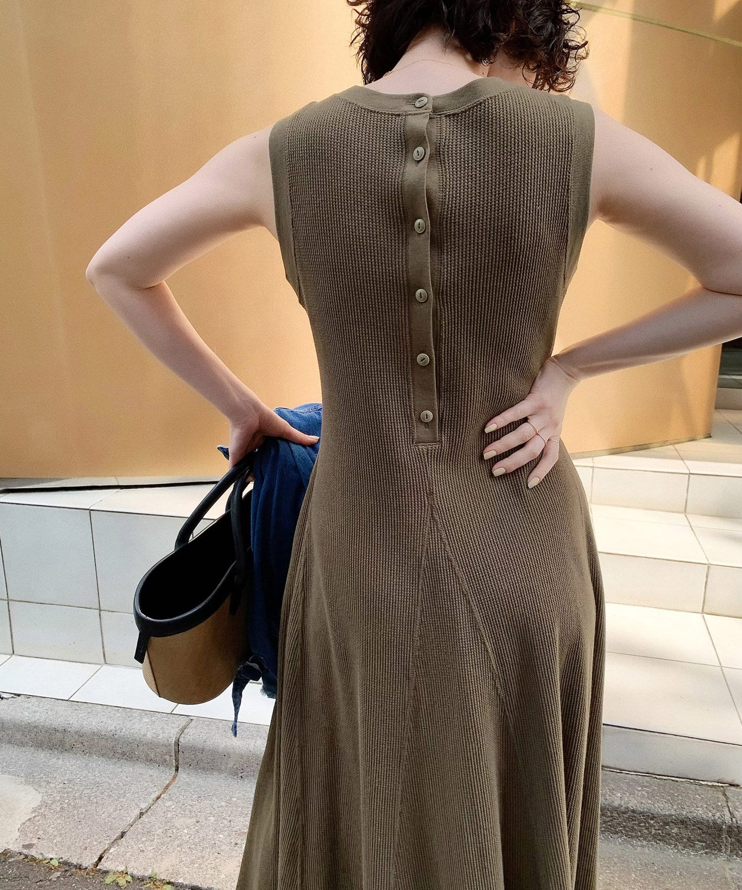 ノースリーブサーマルワンピース Gallardagalante ガリャルダガランテ レディース Pal Closet パルクローゼット パルグループ公式ファッション通販サイト