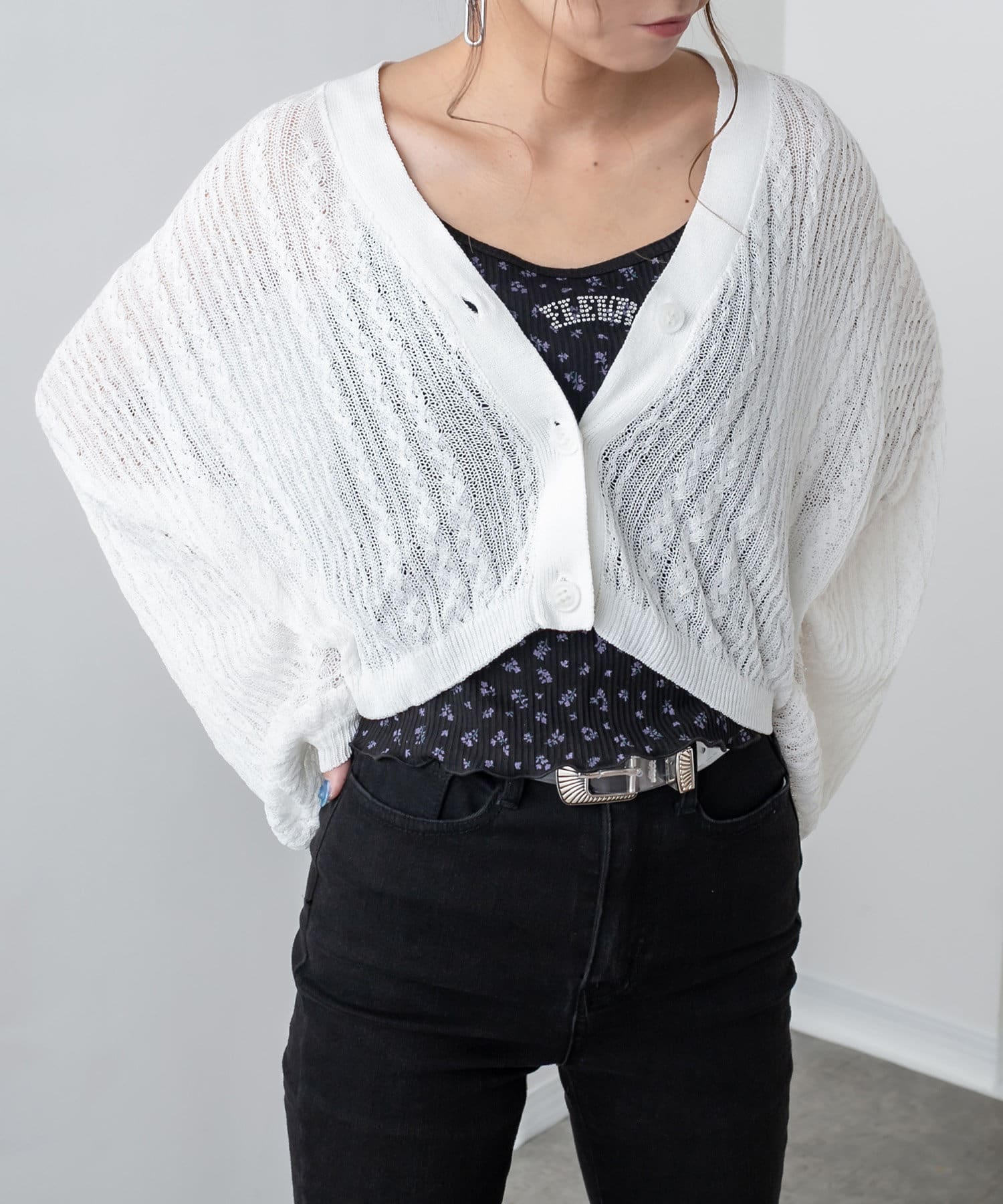 サマーニットショートカーディガン Rasvoa ラスボア レディース Pal Closet パルクローゼット パルグループ公式ファッション通販サイト