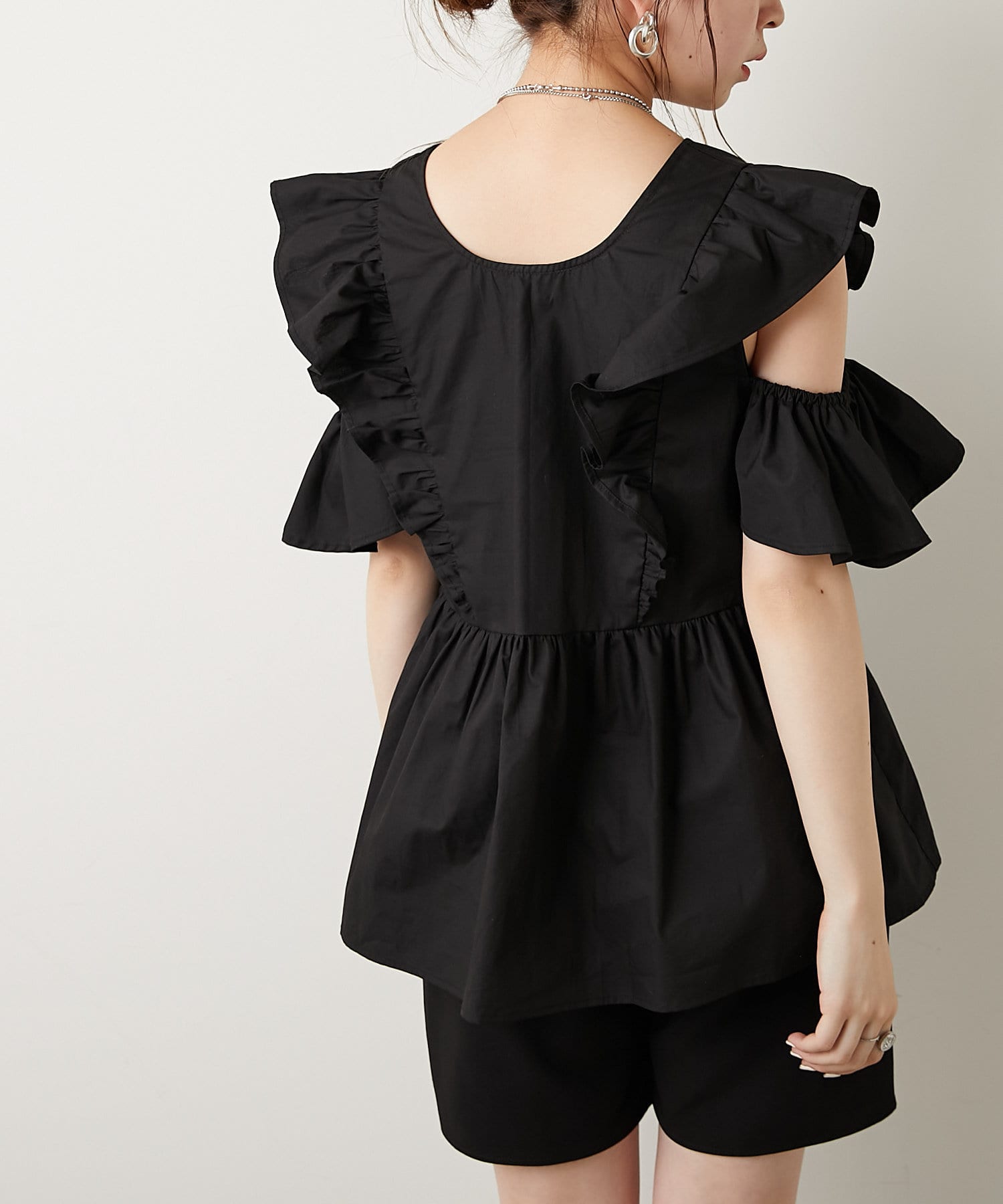 オープンショルダー2wayフリルブラウス Chico チコ レディース Pal Closet パルクローゼット パルグループ公式ファッション通販サイト