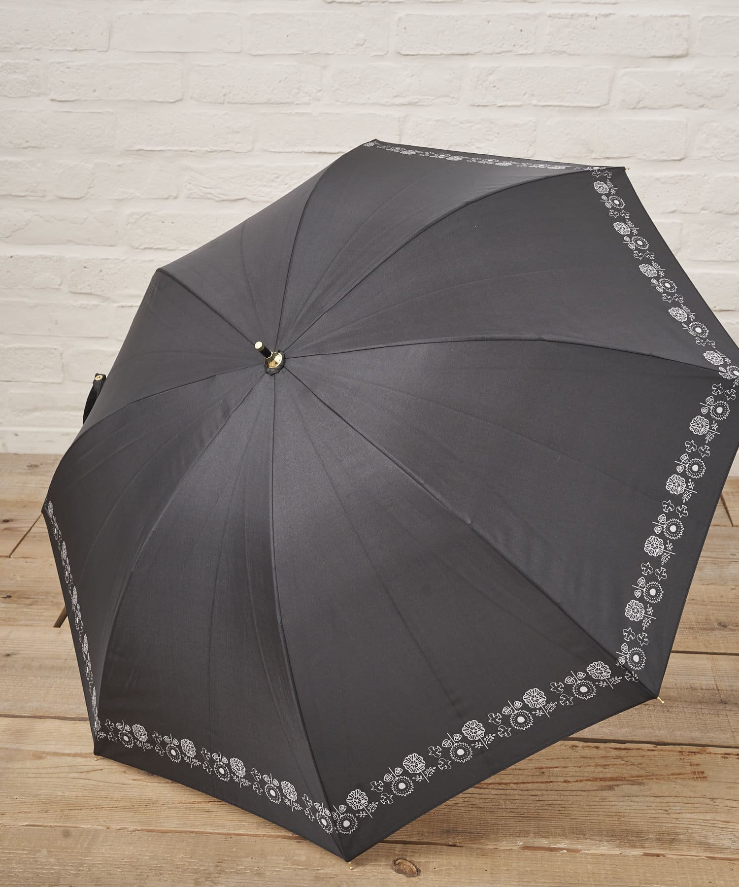 日傘長鳥と花 ブラック Salut サリュ ライフスタイル Pal Closet パルクローゼット パルグループ公式ファッション通販サイト