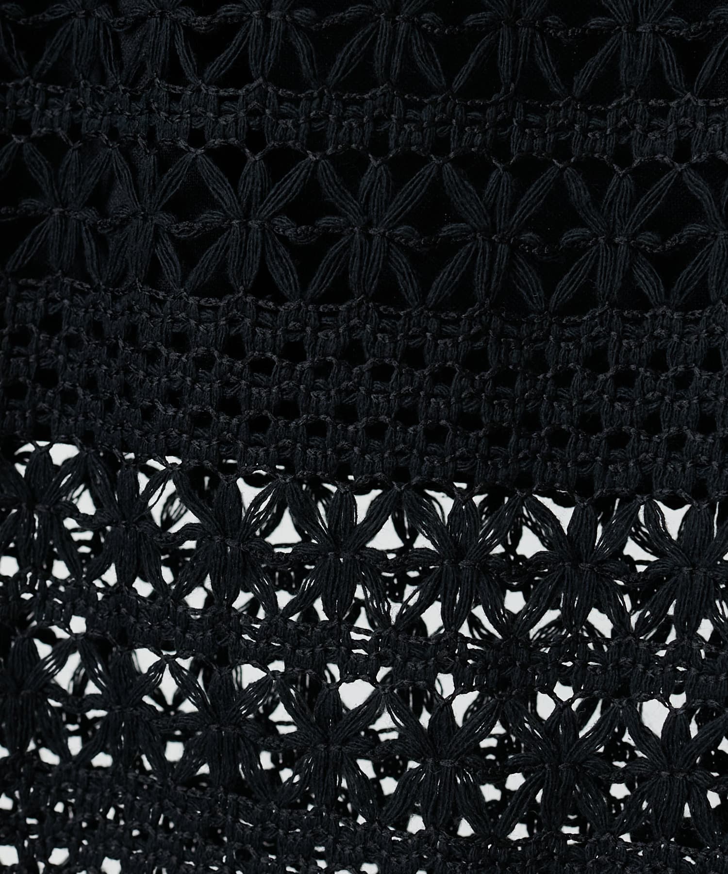 natural couture(ナチュラルクチュール) 透かし編みレースパンツ