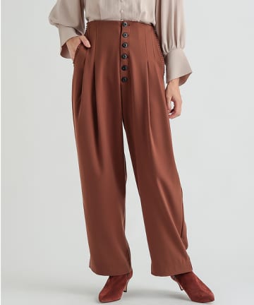 【Omekashi】ポケットプリーツパンツ