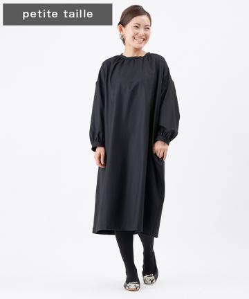 《 petite taille 》ネックギャザーワンピース