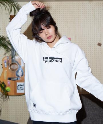 【SOURCREAM】BOXロゴパーカー