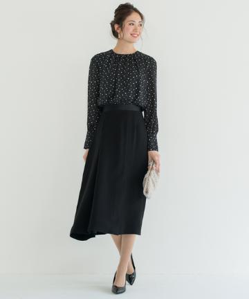 【PEELSLOWLY】ドットドレス