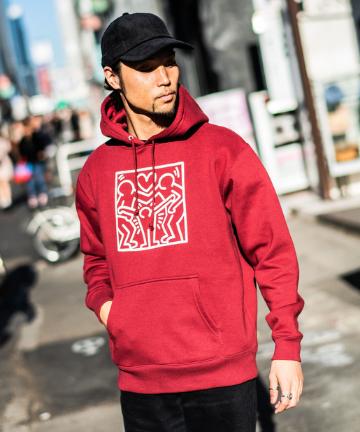 【Keith Haring/キースヘリング】ユニセックスフーディー