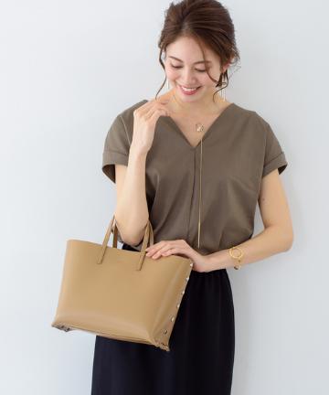 【YAHKI】スタッズトートバッグ