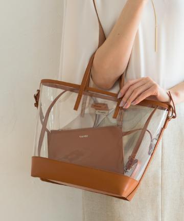 【YAHKI】クリアトートバッグ
