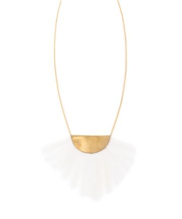 【SANDY HYUN】フェザーネックレス