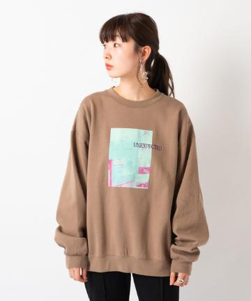 フォト裏毛スウェット