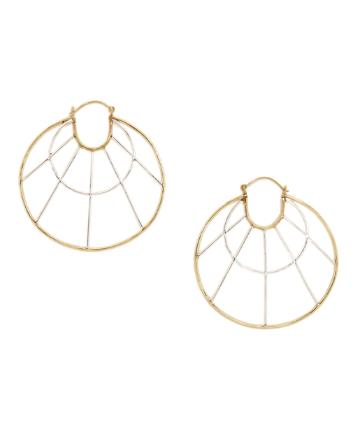 【LENA BERNARD】ダブルサークルピアス