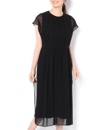 【PEELSLOWLY】シフォンコンビドレス