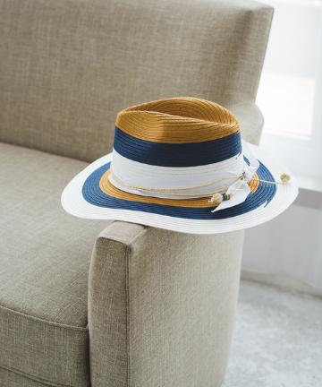 【SENSI STUDIO】配色ストローハット