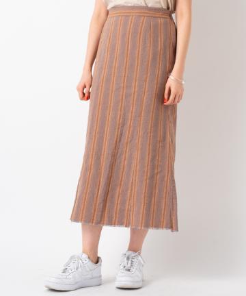 ストライプSETUPスカート
