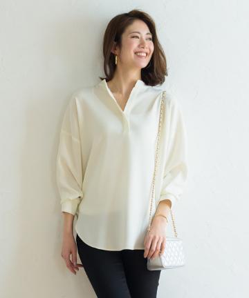 ジョーゼットドルマンブラウス