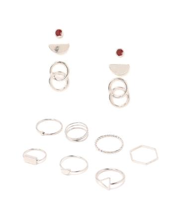 ピアス×リングセット