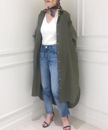 テト麻ビッグシャツワンピース