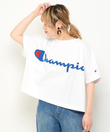 【Champion/チャンピオン】ロゴプリントビッグシルエットTシャツ
